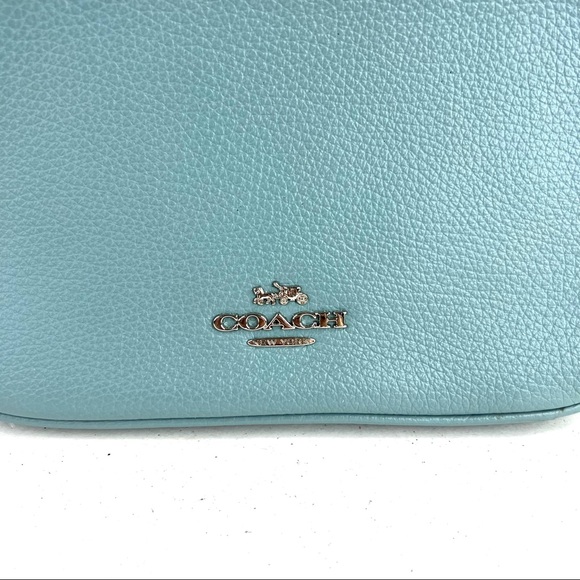Coach Bags Coach Jamie Mini Camera Bag Marine Blue Pebble Leather